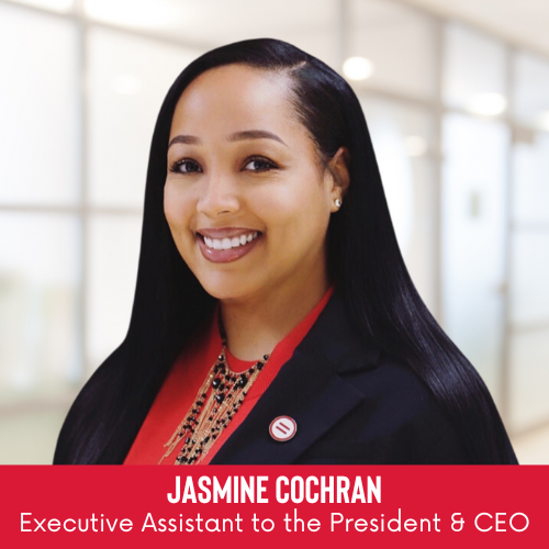 Jasmine Cochran Executive Assistant to the President & CEO w Title 500x500