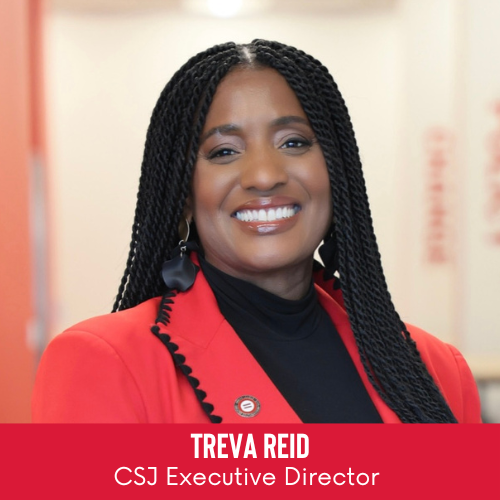 Treva Reid CSJ Executive Director w Title 500x500